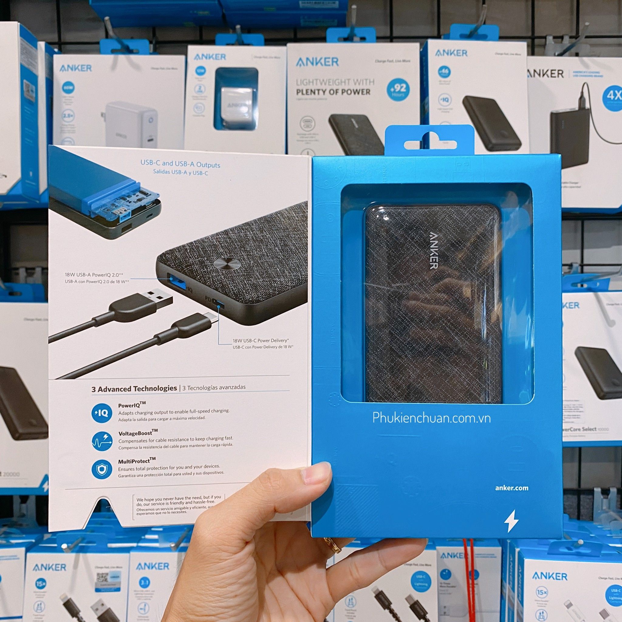 Pin Dự Phòng Anker PowerCore Essential 20000mAh PD