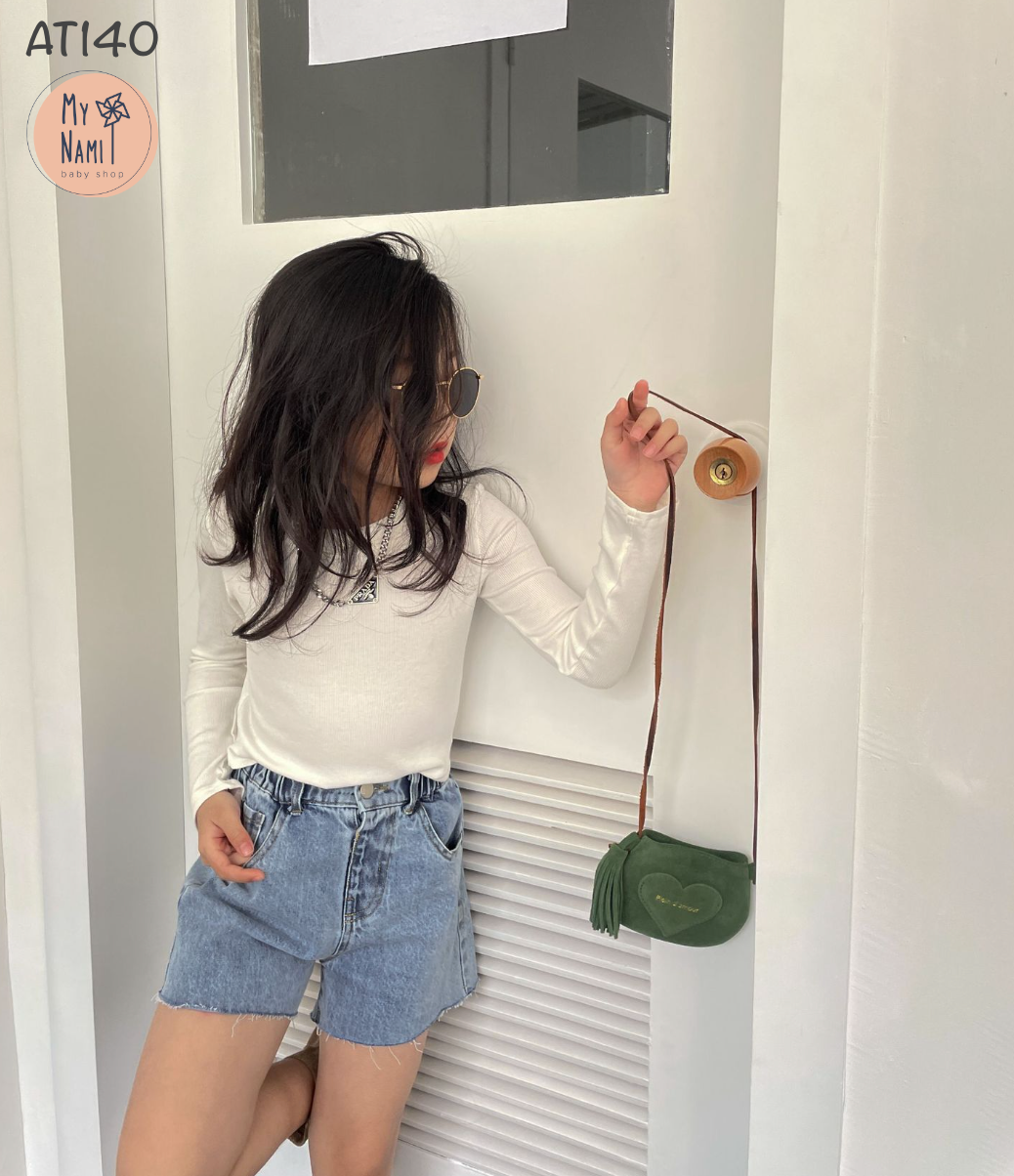 AT140 - Áo thun trơn tay dài chất mịn
