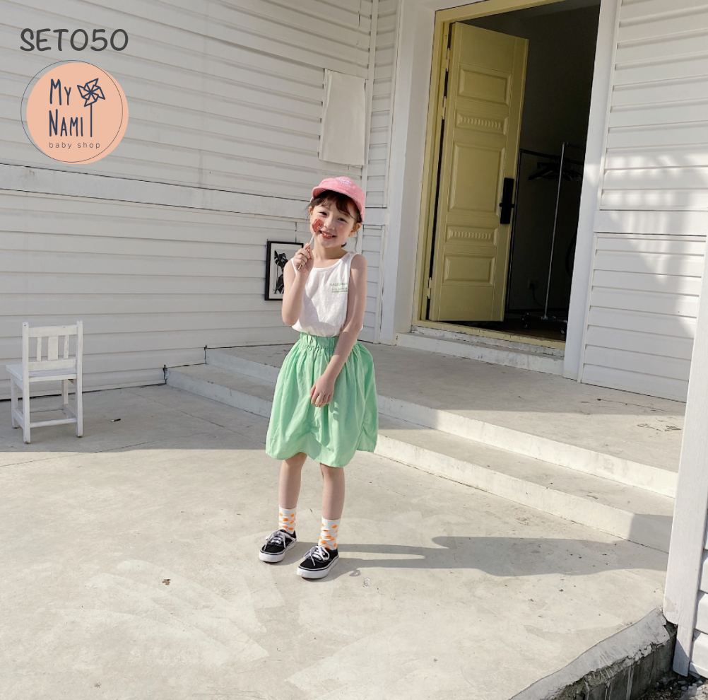 SET050 ÁO +VÁY RỜI