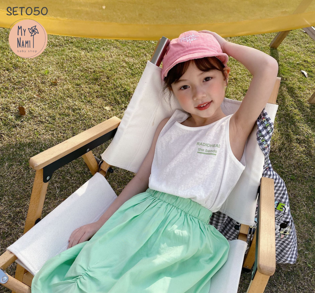 SET050 ÁO +VÁY RỜI
