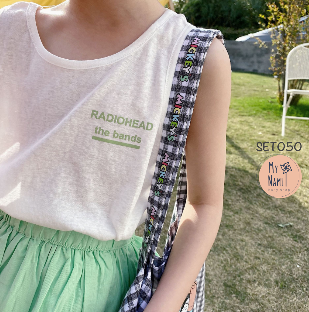 SET050 ÁO +VÁY RỜI