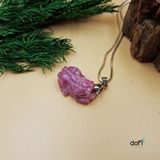  Mặt Dây Chuyền Tỳ Hưu Đá RuBy 