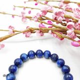  Vòng Tay Hoa Mẫu Đơn Sodalite Phối Đá Kyanite 