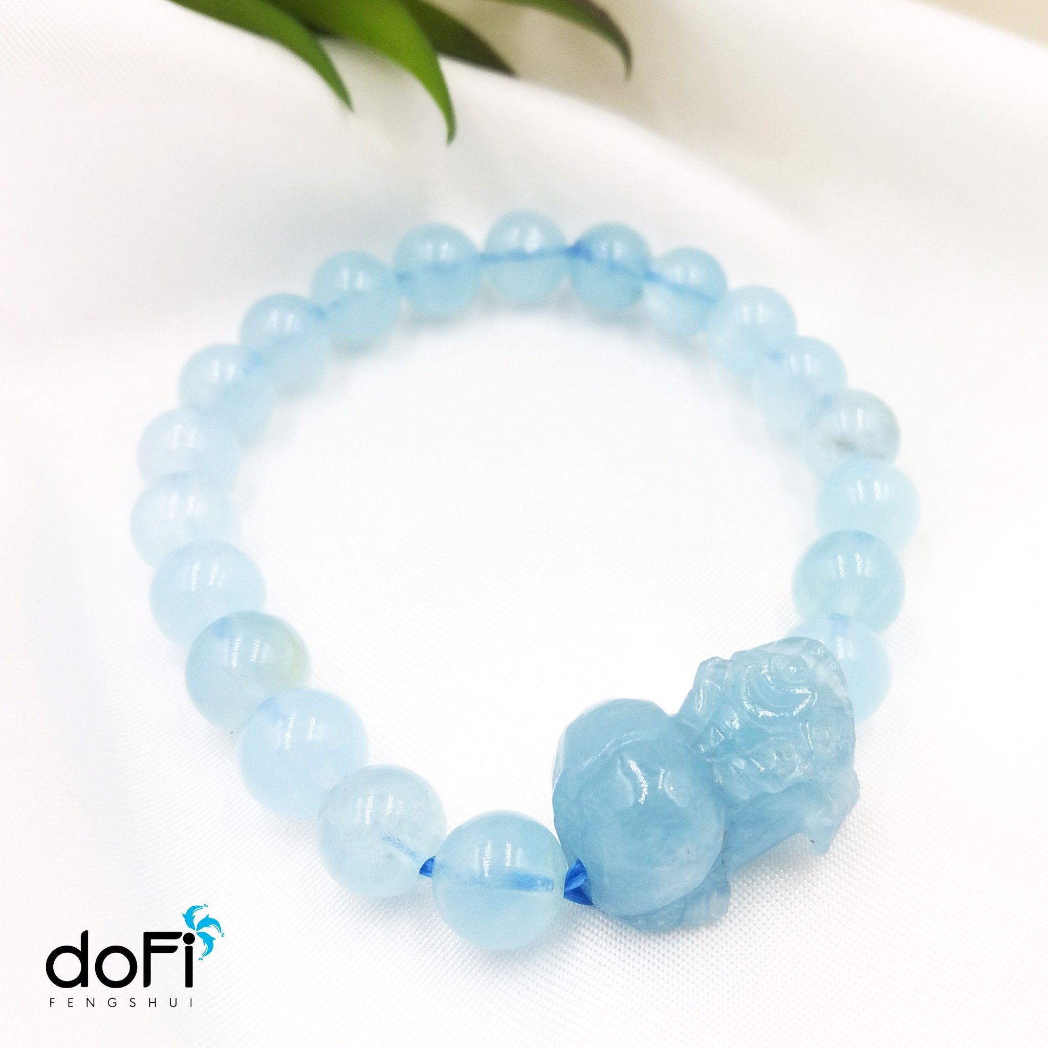  VÒNG TỲ HƯU ĐÁ AQUAMARINE 