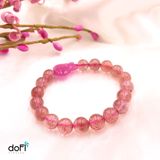  VÒNG THẠCH ANH DÂU PHỐI HỒ LY ĐÁ RUBY 