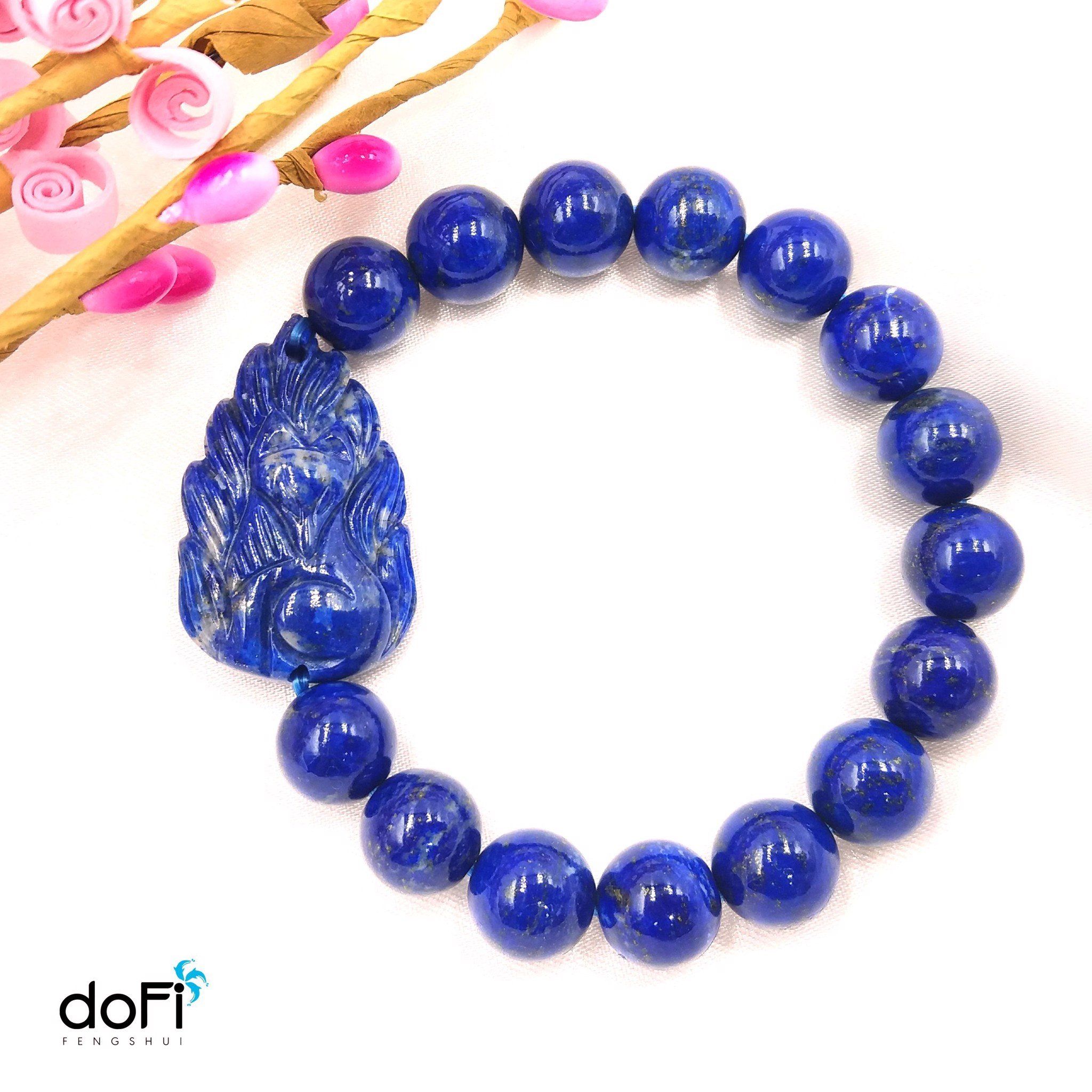  VÒNG CỬU VỸ HỒ LY ĐÁ LAPIS LAZULI 