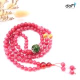  TRÀNG HẠT MÃ NÃO ĐỎ SỮA PHỐI ĐÁ DIOPSIDE 