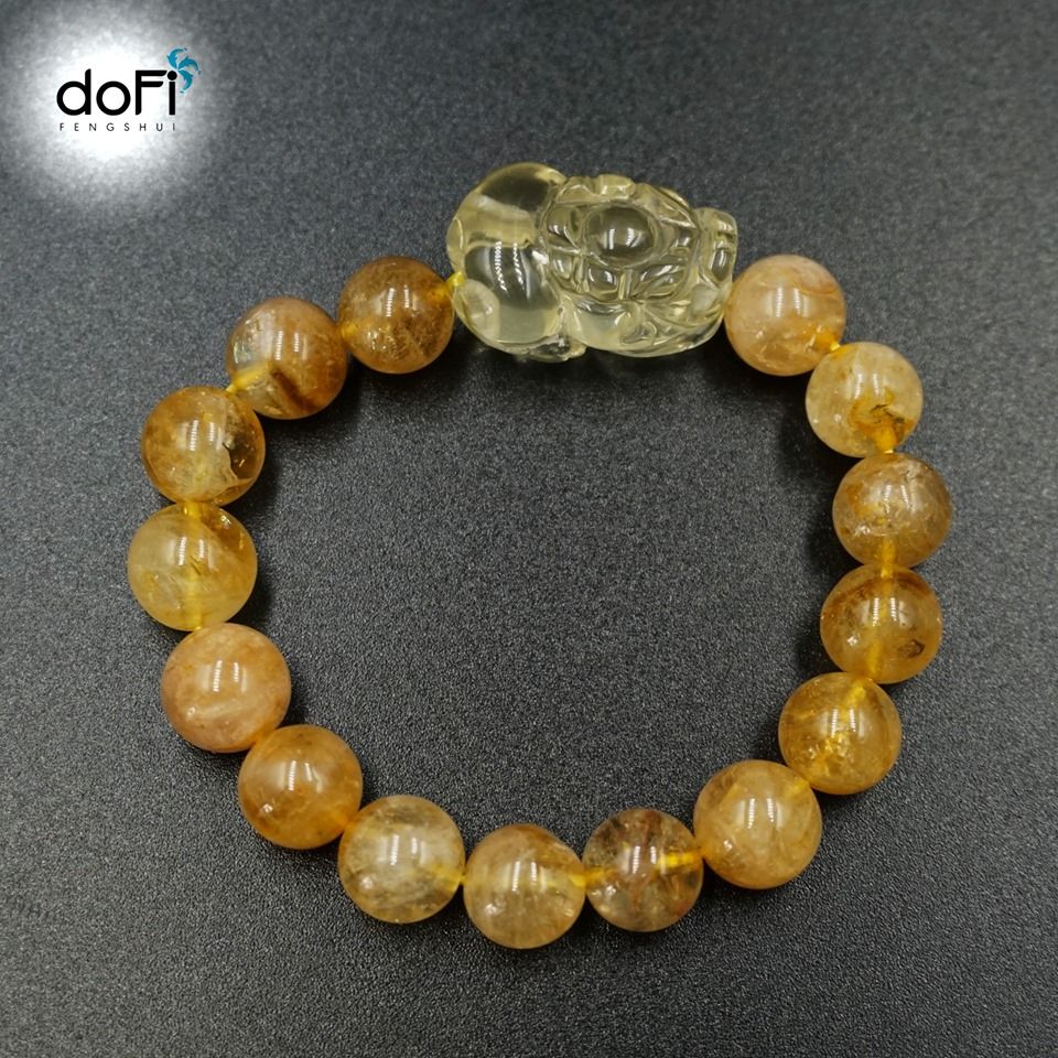  VÒNG TỲ HƯU THẠCH ANH VÀNG ( CITRINE ) 