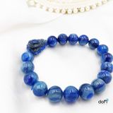  VÒNG ĐÁ KYANITE PHỐI THIỀM THỪ LAPIS LAZULI 