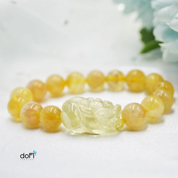  VÒNG TỲ HƯU THẠCH ANH VÀNG ( CITRINE ) 