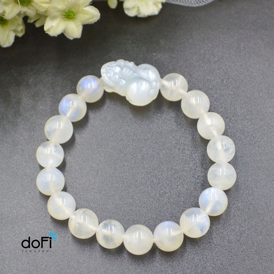  VÒNG TỲ HƯU ĐÁ MẶT TRĂNG (MOONSTONE) 