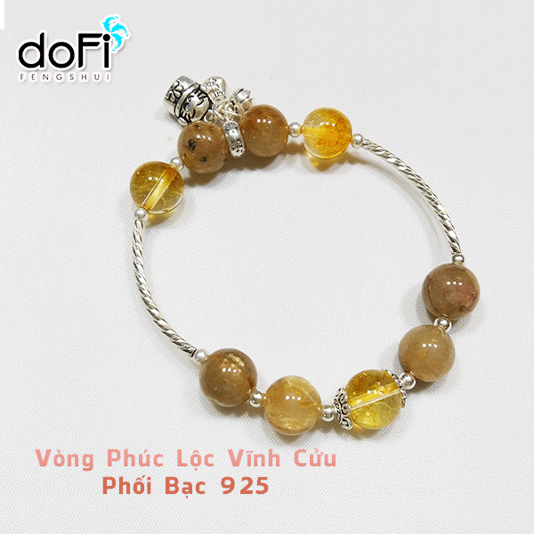  VÒNG MIX CHARM BẠC - PHÚC LỘC VĨNH CỬU 