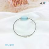  Vòng Lu Thống Aquamarine Dáng Vuông 