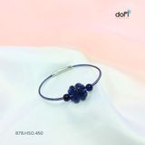  Vòng Tay Cỏ 4 Lá Sodalite 