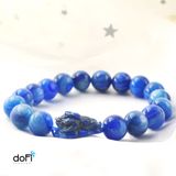  VÒNG ĐÁ KYANITE PHỐI THIỀM THỪ LAPIS LAZULI 