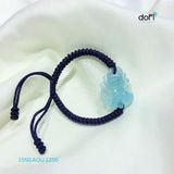  Vòng Thắt Dây Hồ Ly Chúa Aquamarine 