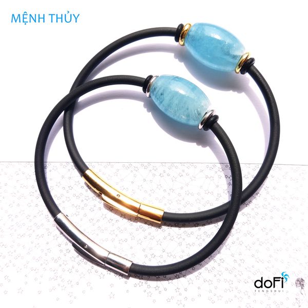  VÒNG LU THỐNG BẦU CÓ KHÓA - ĐÁ AQUAMARINE 