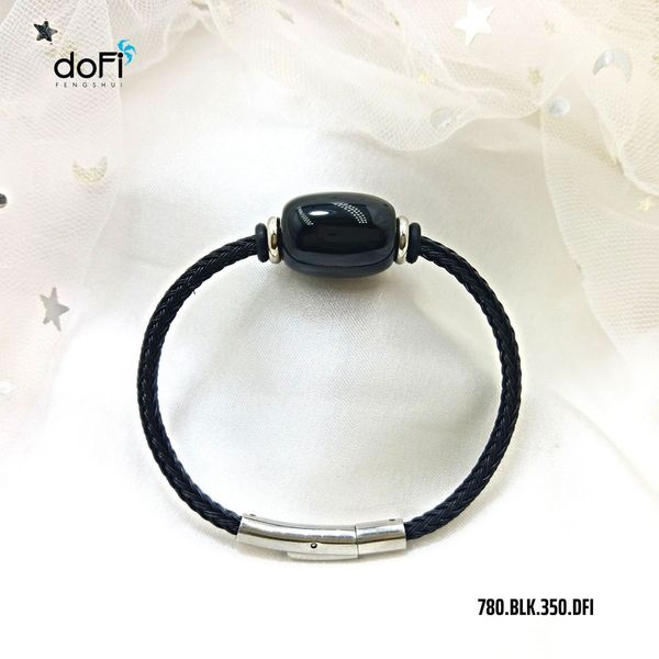  Vòng Tay Lu Thống Đá Đen Onyx 