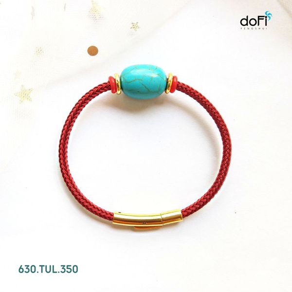  Vòng Tay Lu Thống San Hô Turquoise 