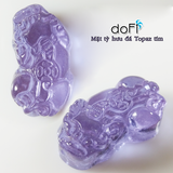  MẶT DÂY TỲ HƯU ĐÁ TIÊU CHUẨN - TOPAZ SIZE S 