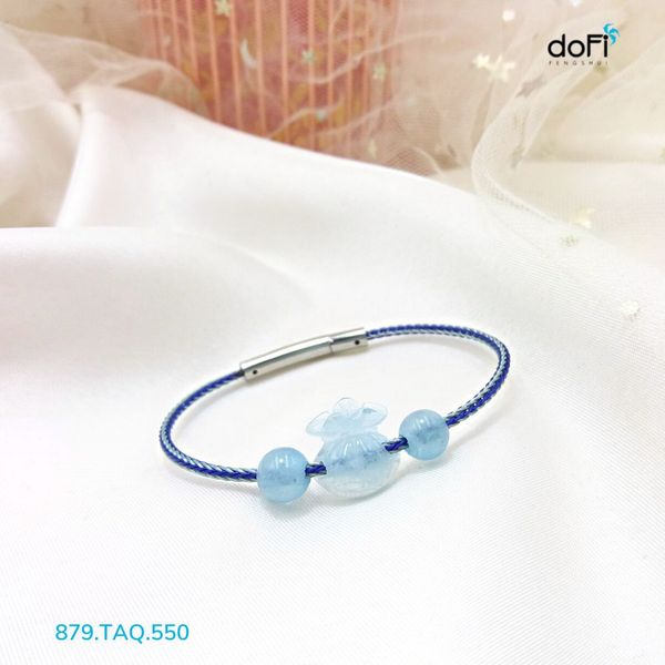  Vòng Tay Túi Tiền Aquamarine 