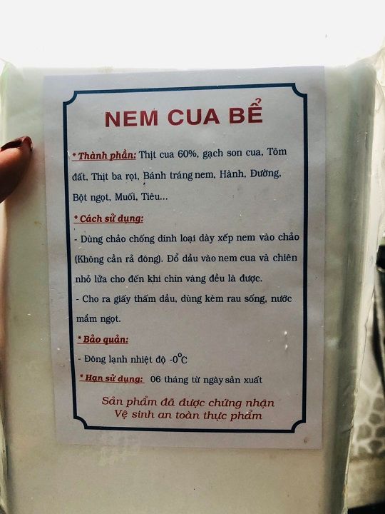 Nem cua bể -500g/túi