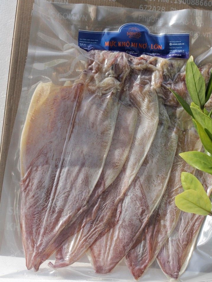 Mực khô Mi Nơ LỚN (12-14 con/kg)