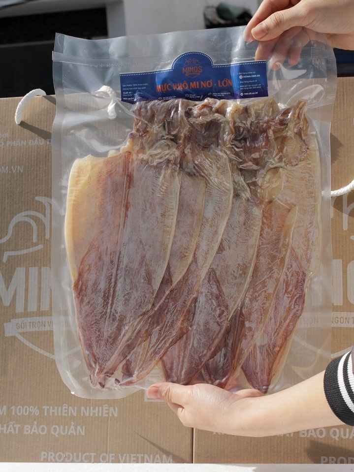 Mực khô Mi Nơ LỚN (12-14 con/kg)