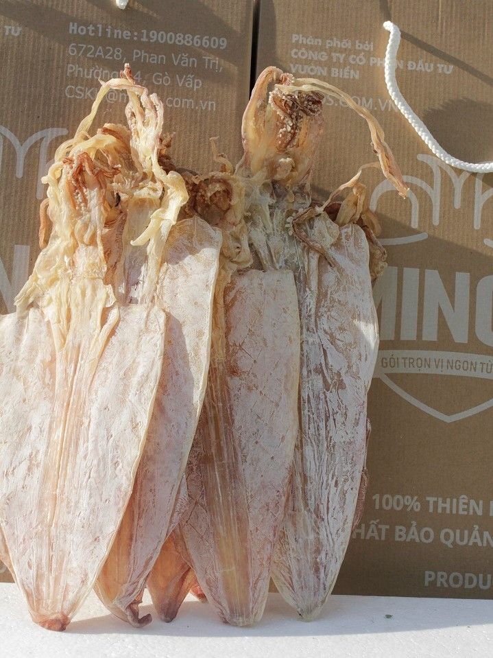 Mực khô Mi Nơ LỚN (12-14 con/kg)