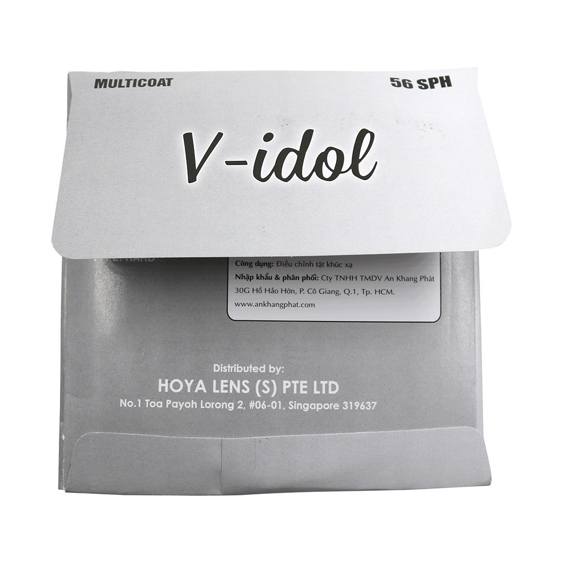 Tròng kính chính hãng V-idol 1.56 SunPlus