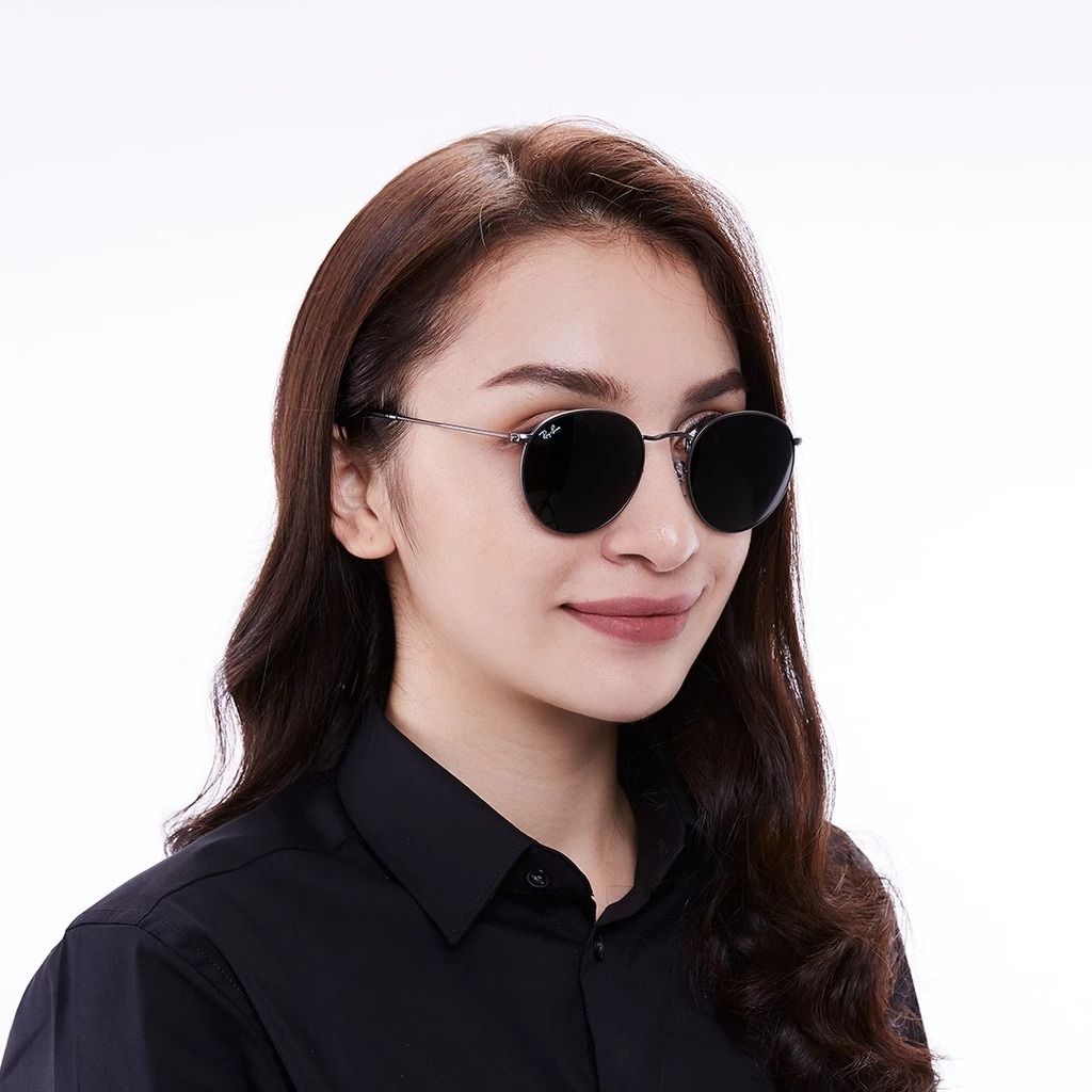 Ray-Ban Round Metal RB3447 029 - Biểu Tượng Thời Trang Bất Hủ | Mắt Kính Liên Sơn