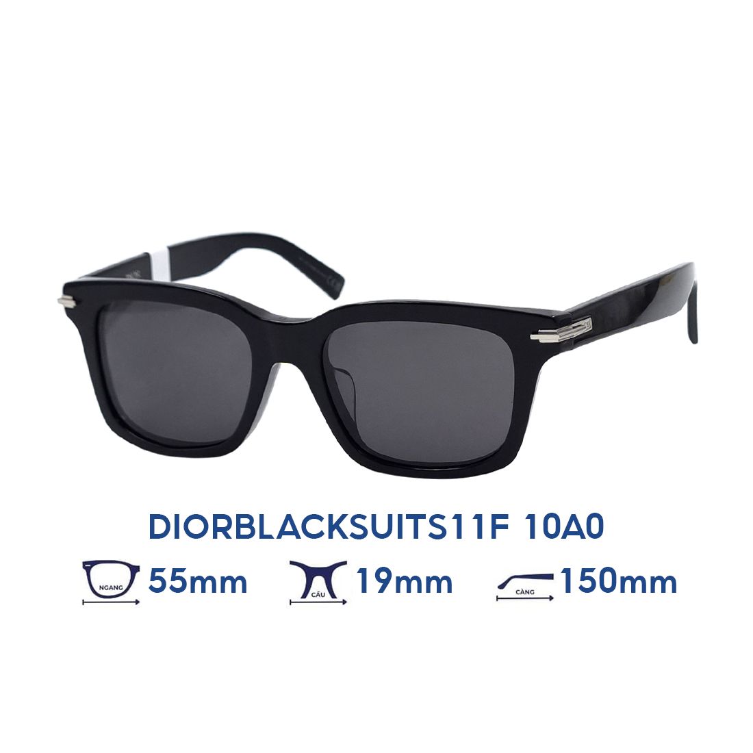 Kính mát DIOR DIORBLACKSUITS11F 10A0