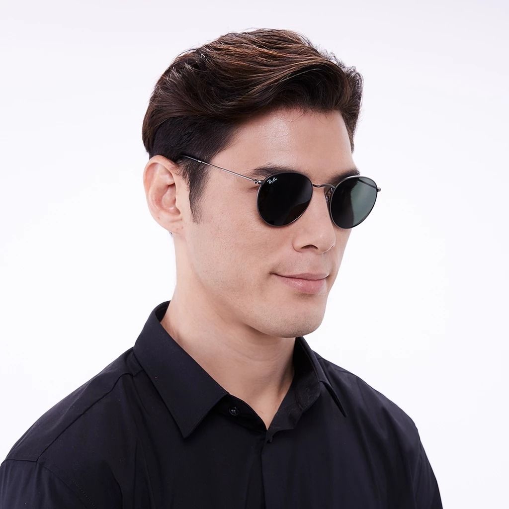 Ray-Ban Round Metal RB3447 029 - Biểu Tượng Thời Trang Bất Hủ | Mắt Kính Liên Sơn