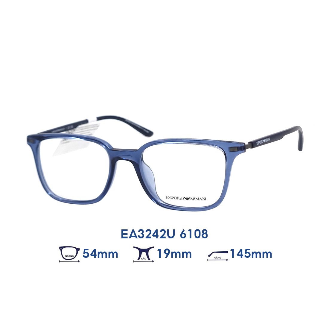 Gọng kính Emporio Armani EA3242U 6108