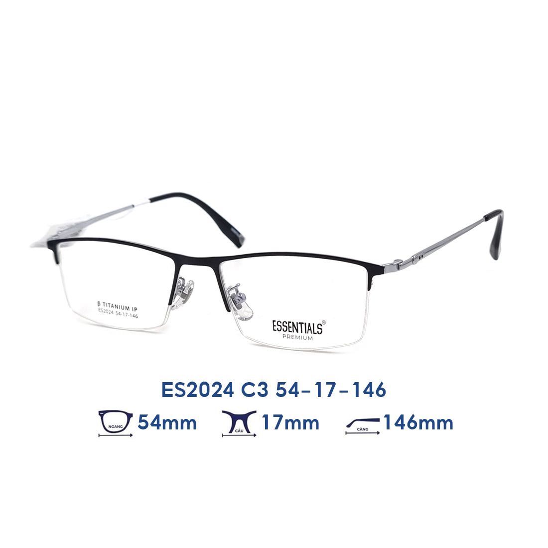 Gọng kính ESSENTIAL ES2024 C3