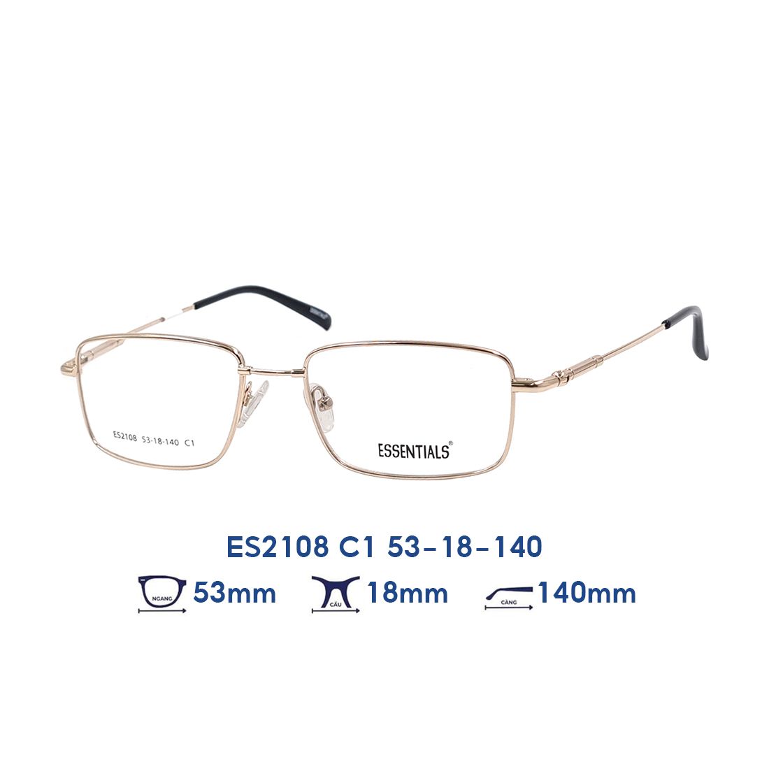 Gọng kính ESSENTIAL ES2108 C1