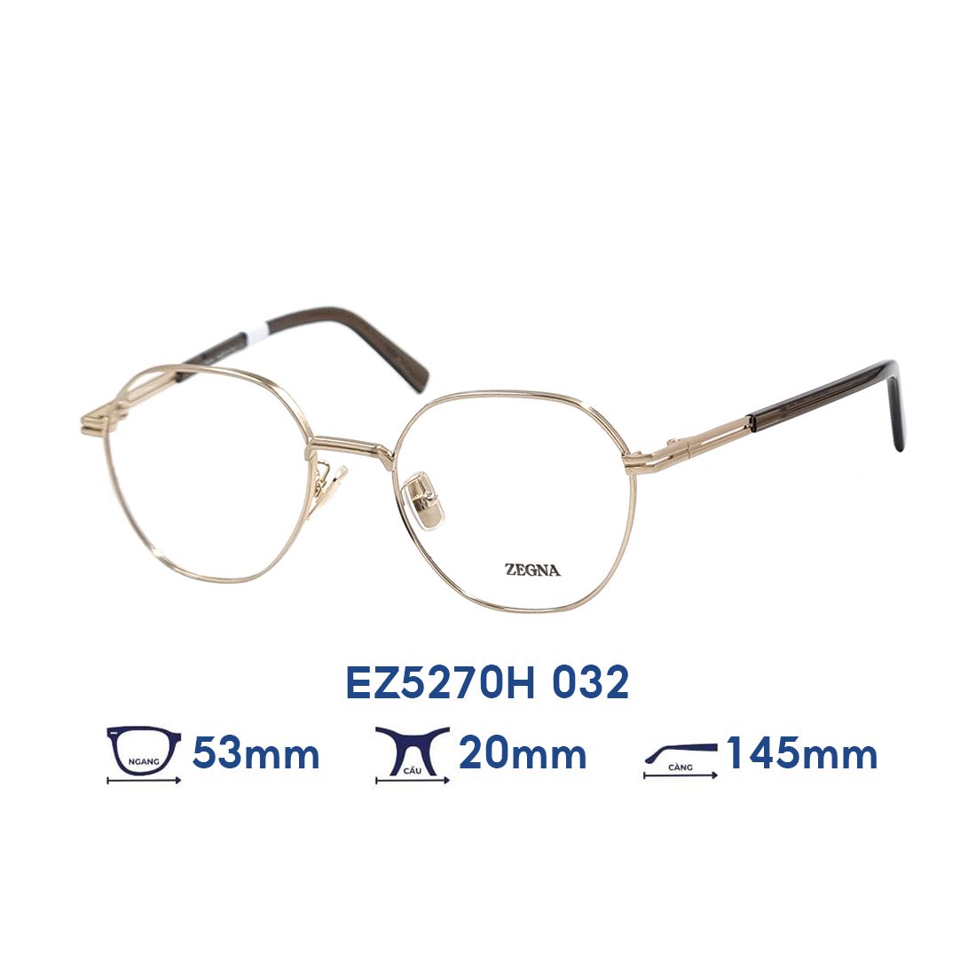  Gọng kính Ermenegildo Zegna EZ5270H 032 