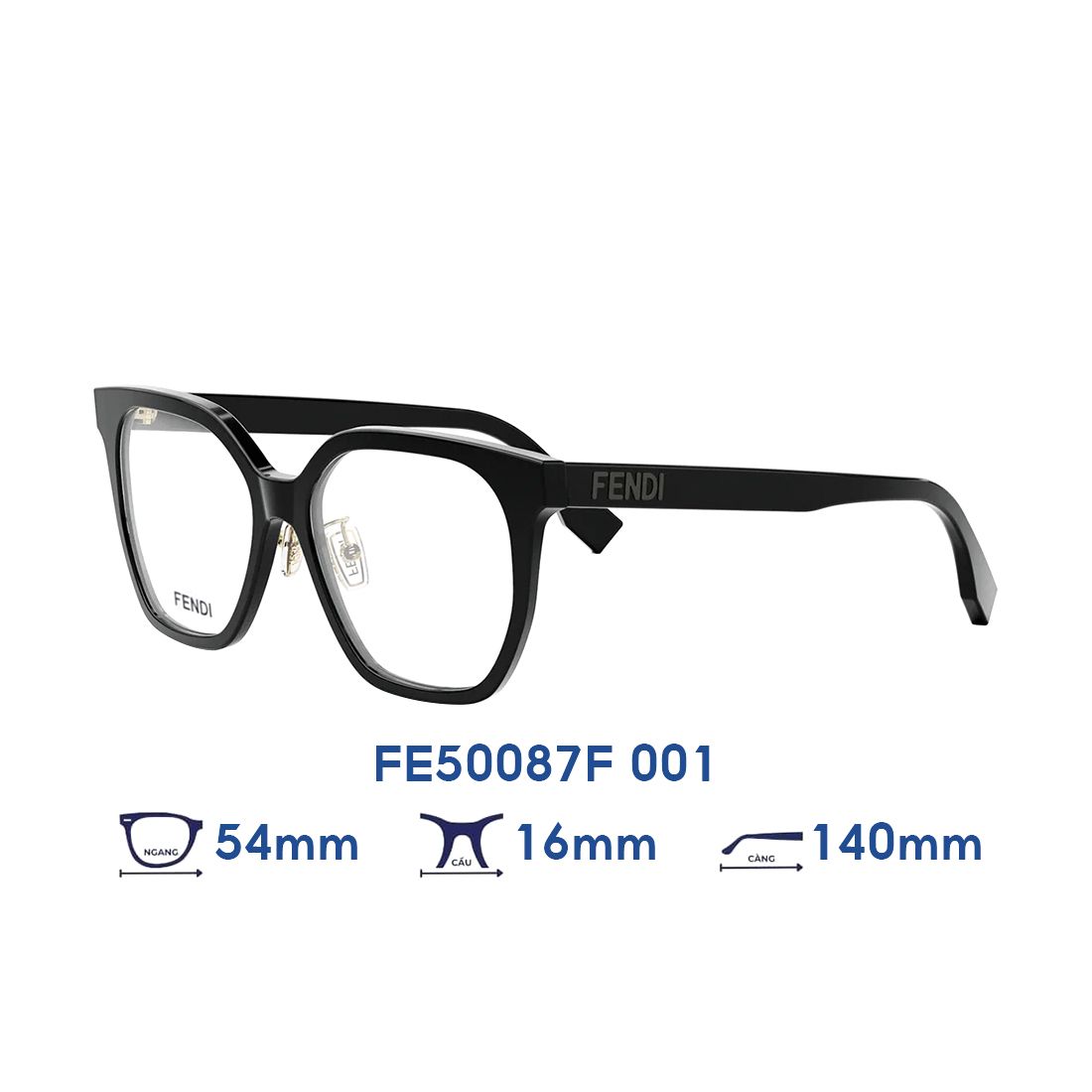Gọng kính FENDI FE50087F 001