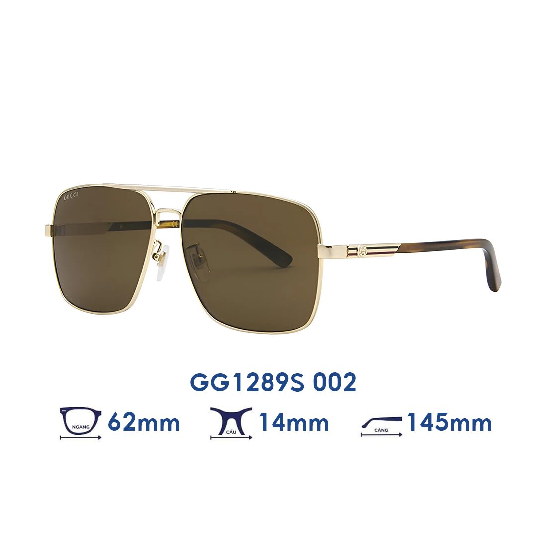  Kính mát GUCCI GG1289S 002 