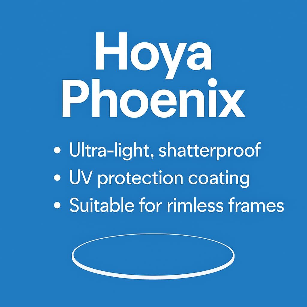 Tròng kính chính hãng Hoya Phoenix