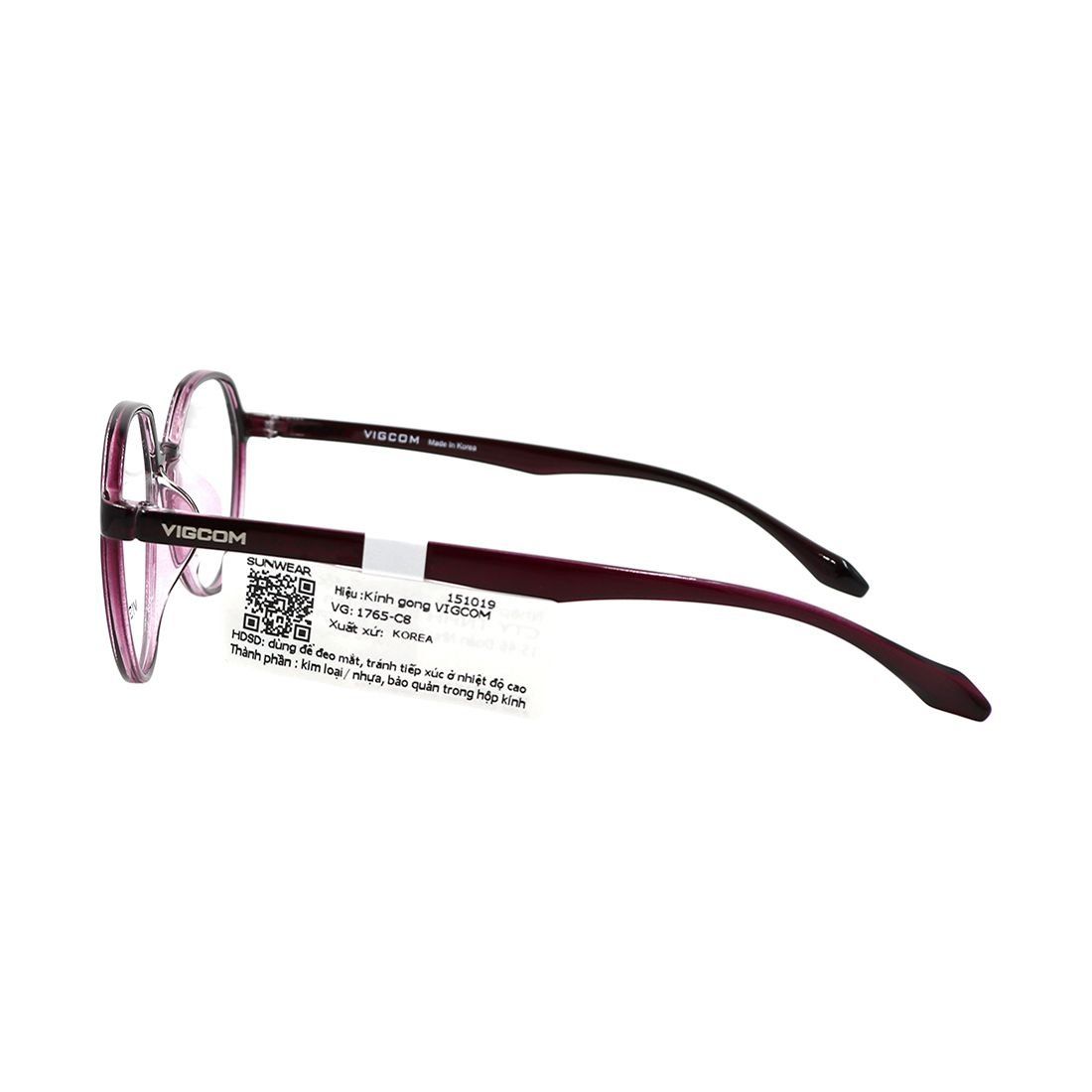 Gọng kính Vigcom VG1765 C8 chính hãng