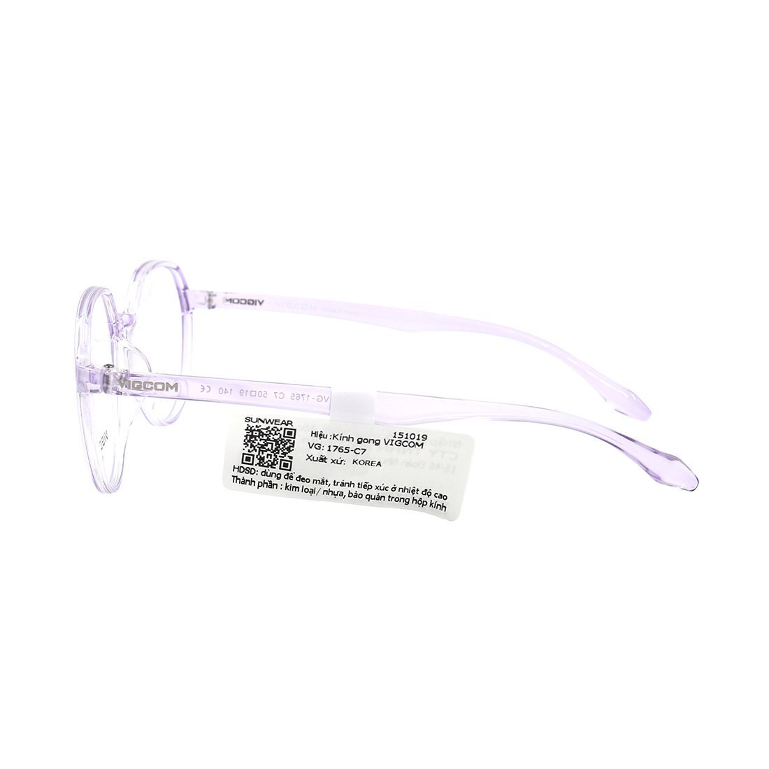 Gọng kính Vigcom VG1765 C7 chính hãng