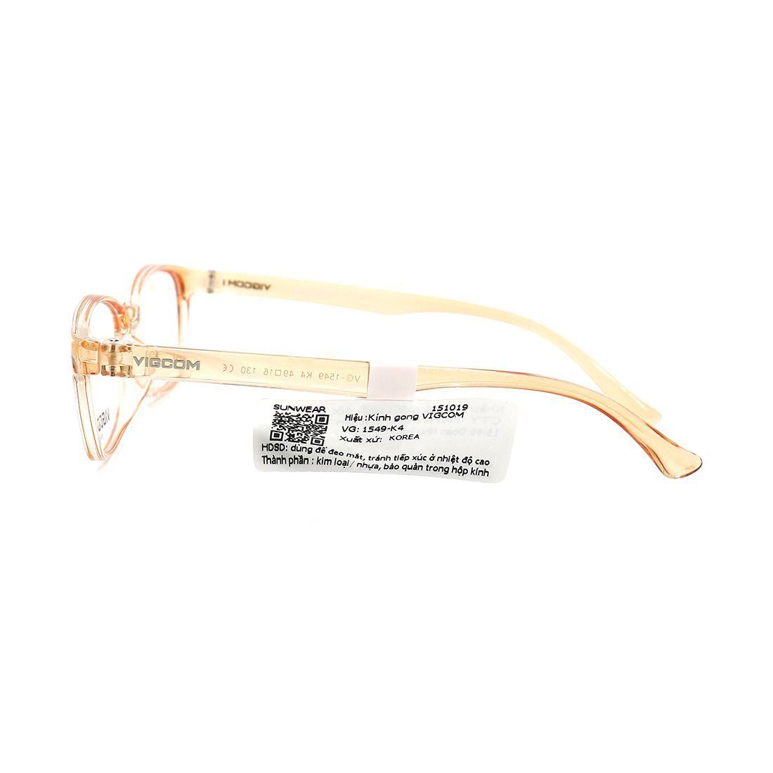 Gọng kính Vigcom VG1549 K4 chính hãng