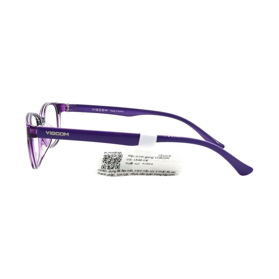Gọng kính Vigcom VG1549 K8 chính hãng