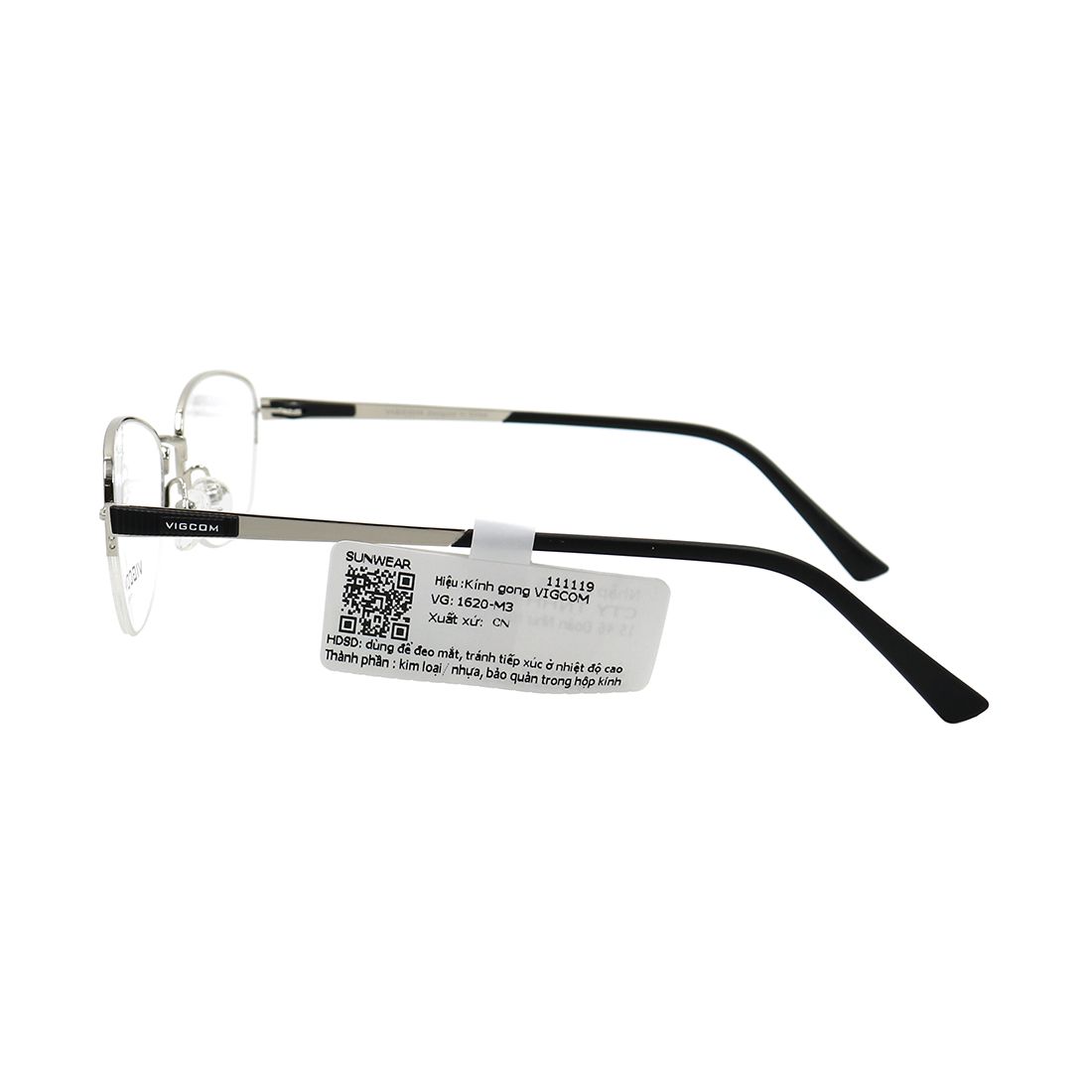 Gọng kính Vigcom VG1620 M3 chính hãng