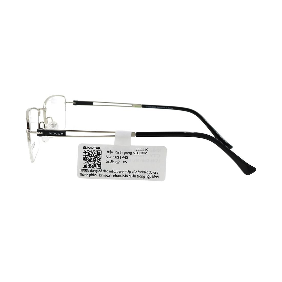 Gọng kính Vigcom VG1621 M3 chính hãng