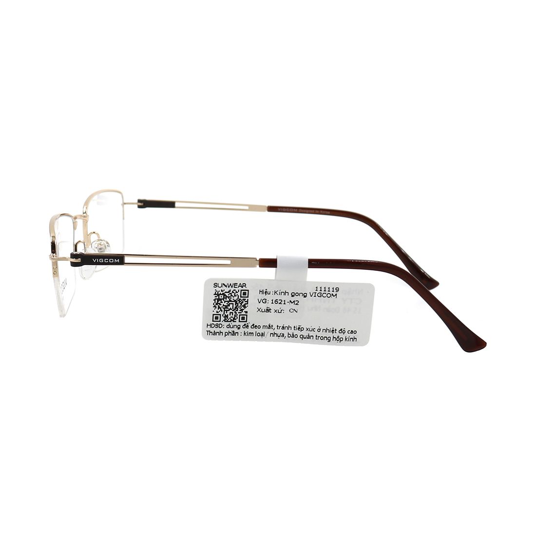 Gọng kính Vigcom VG1621 M2 chính hãng