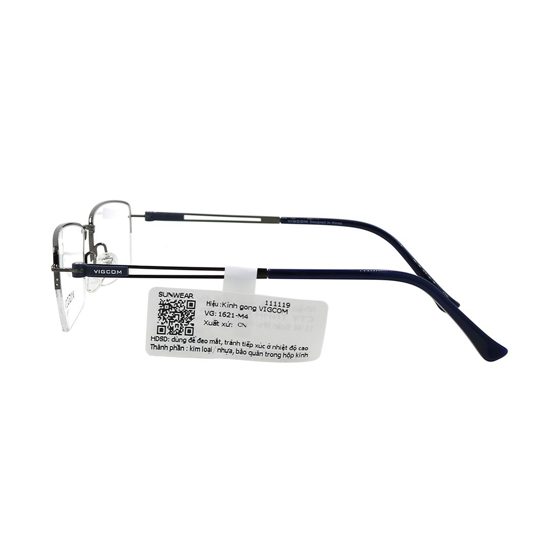 Gọng kính Vigcom VG1621 M4 chính hãng