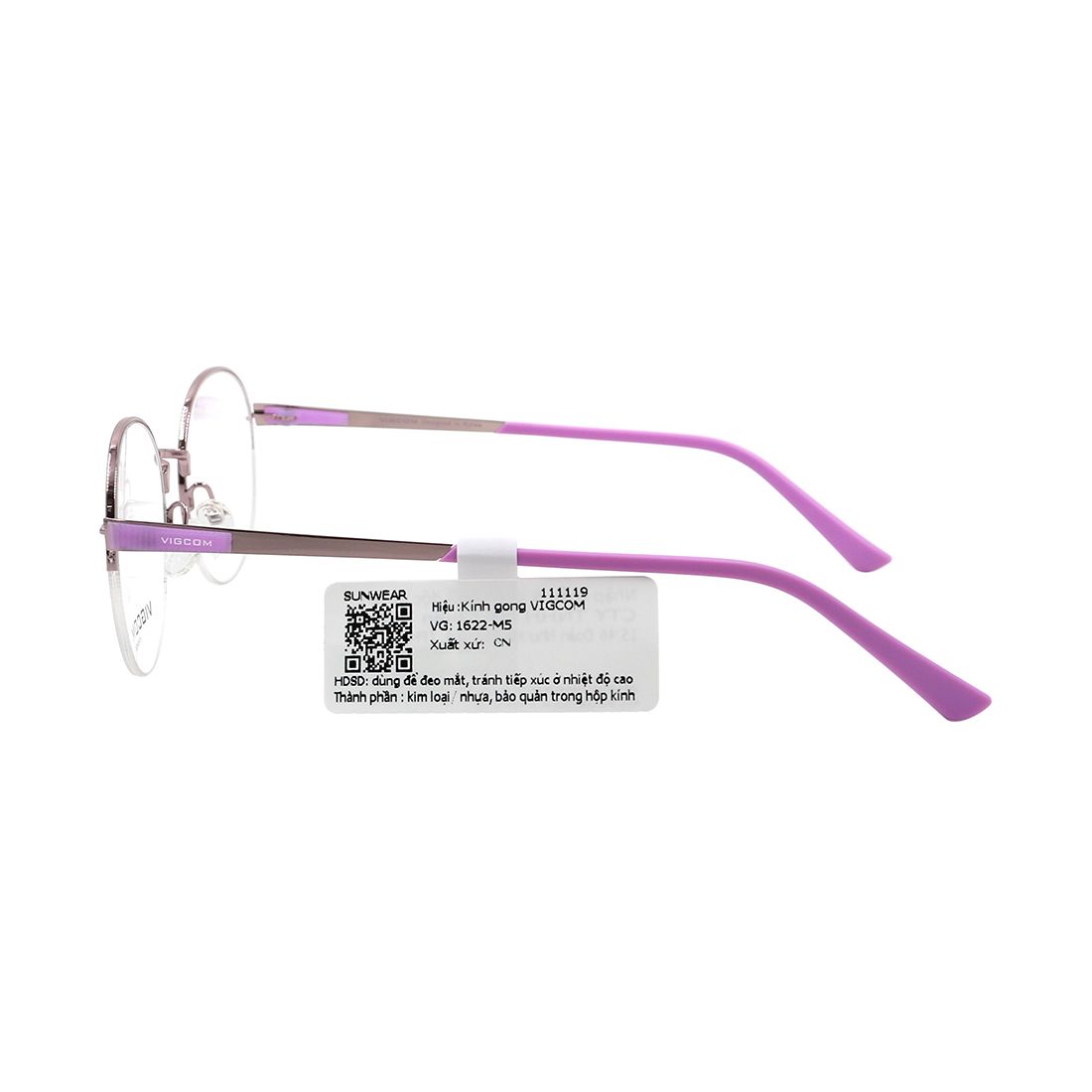 Gọng kính Vigcom VG1622 M5 chính hãng