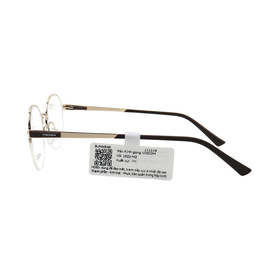 Gọng kính Vigcom VG1622 M2 chính hãng